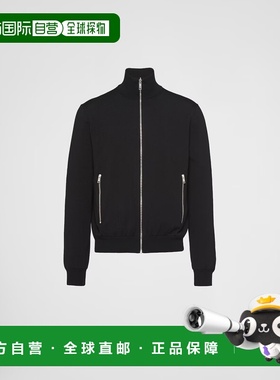 1h可退 香港直邮PRADA 男士夹克 UMC0961UPFF0002 SS2026 黑色