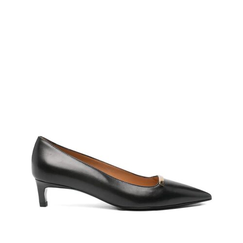 TOD'S 女士高跟鞋 XXW80L0JN10BSSB999 AW2025 黑色单鞋一脚蹬