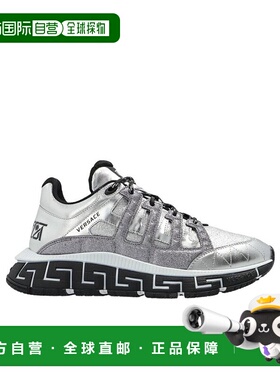 香港直邮Versace 徽标系带运动鞋 DSU80941A027482E930范思哲