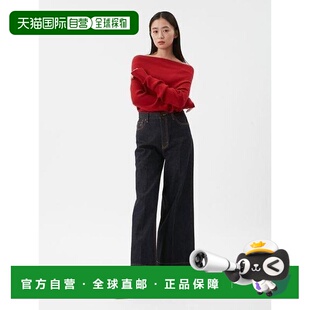 直筒裤 1h可退 下摆设计微喇牛仔裤 Owen 日本直邮Mila