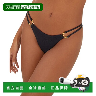 自营ViX Firenze Callie Cheeky Bottom - black 美国奥莱直发