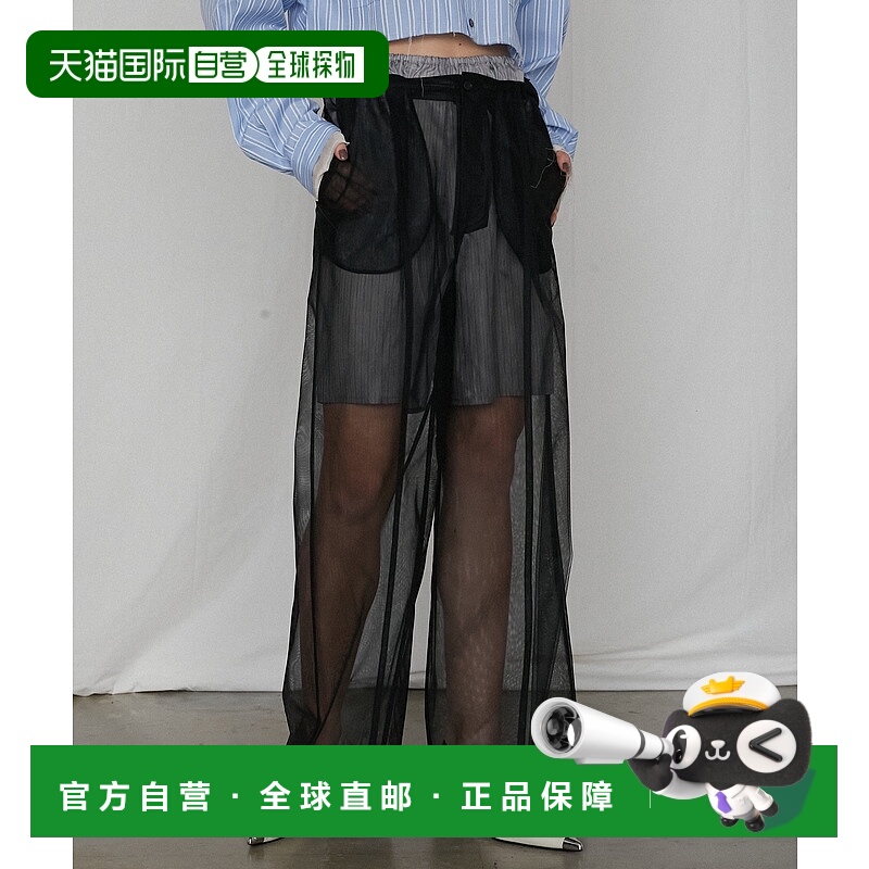 1h可退 日本直邮PRANK PROJECT 女士双层薄纱裤 31251466102