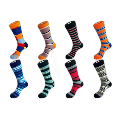 自营 unsimply stitched中筒袜 8 双装 - 多色 美国奥莱直发