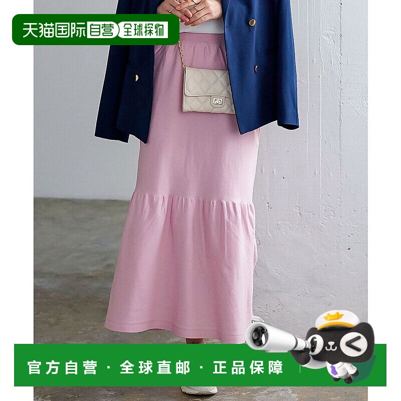 日本直邮KOBE LETTUCE 海绵针织美人鱼短裙 [M3852] 裙子