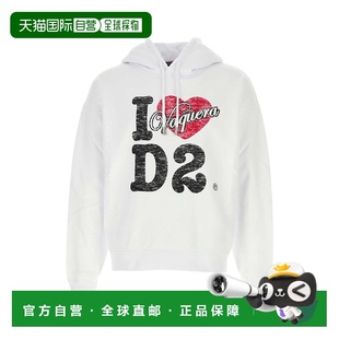 香港直邮DSQUARED2男士 卫衣S71GU0747S25516100青年连帽宽松保暖