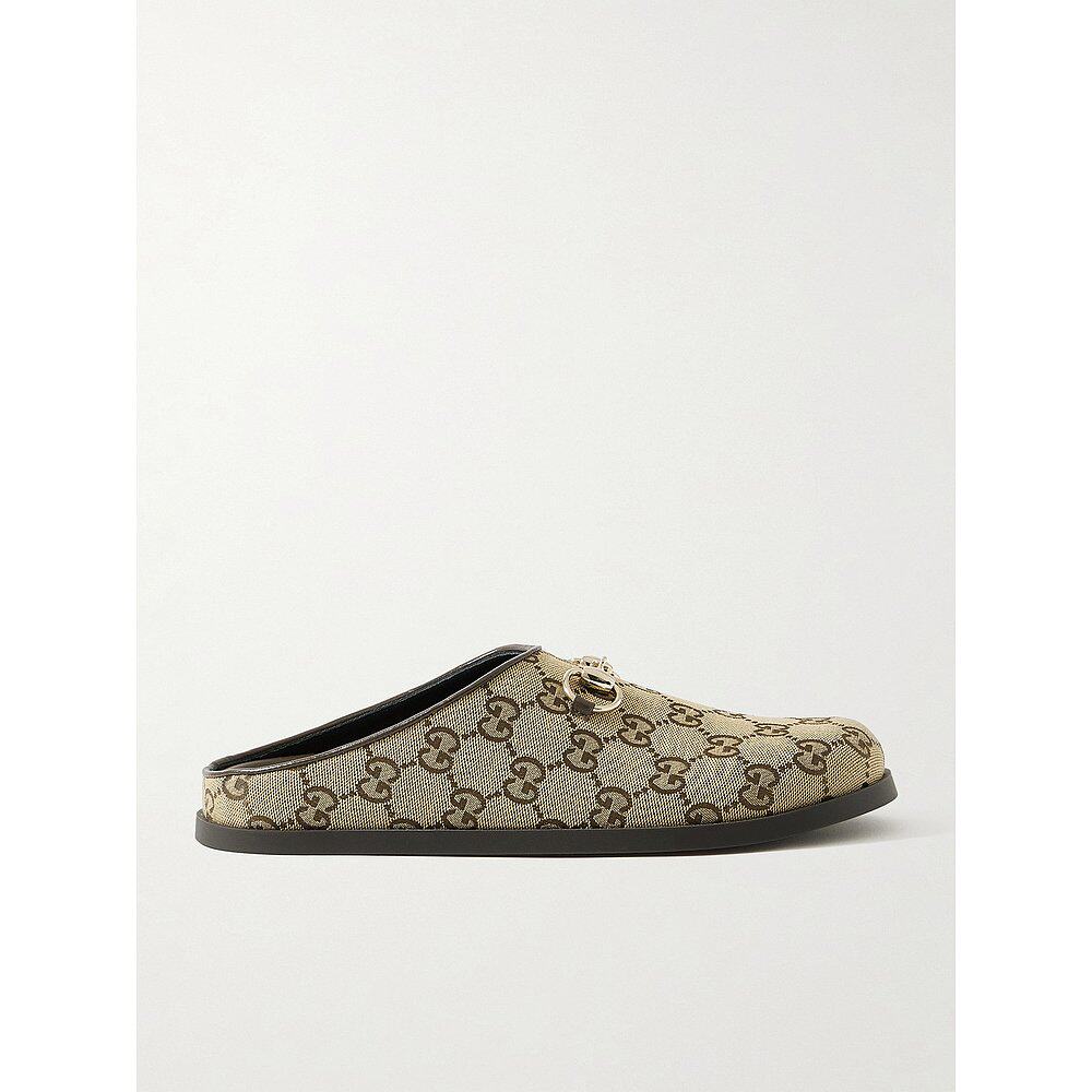 Gucci 古驰 女士 饰马衔扣穆勒鞋 837130FAB10