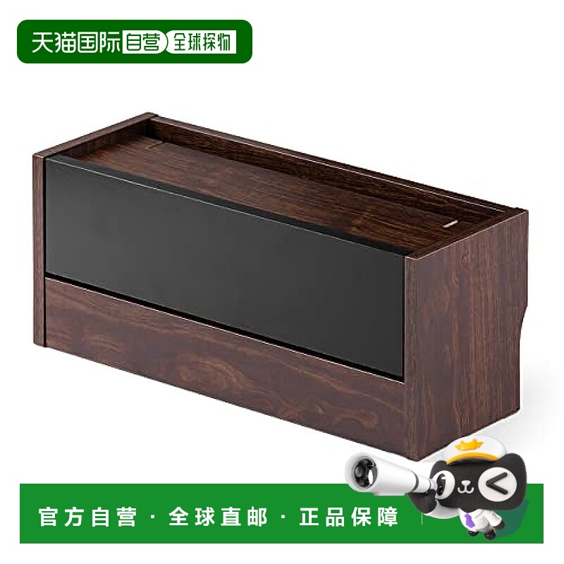 【日本直邮】Sanwa Direct 电缆盒 深棕色 200-CB036DBRM 线路整