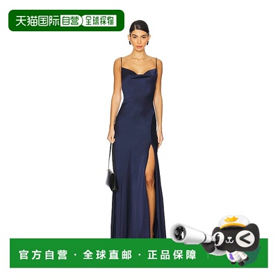 1h可退 香港直邮Simkhai 女士 Finley 礼服 6241070Q blue蓝色 舒