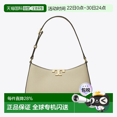香港直邮TORY BURCH Eleanor Slim 金属配件 肩背 单肩包 女款 米