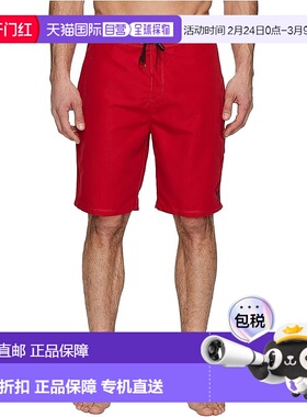 自营Hurley One Only 2.0 Boardshorts Men Red 21