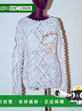 1h可退 日本直邮MASU 女装 联名SPIKY宽松T恤 原创印花设计 25070