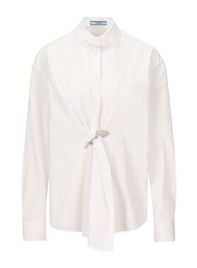 Prada 长袖衬衫 P451HR1XV2SOOO