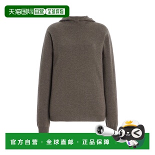 1h可退 香港直邮The Row 女士 Missa 羊绒连帽毛衣 brown棕色 舒