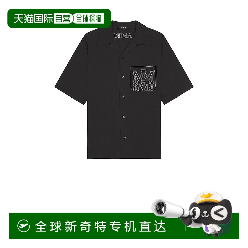 1h可退 香港直邮AMIRI 男士 MA Outline 保龄球衬衫 AMSTCA1151