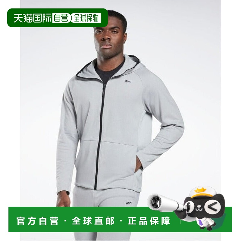 日本直邮Reebok DMX INTERLOCK TRK JKT运动夹克 [68998465] 纯灰