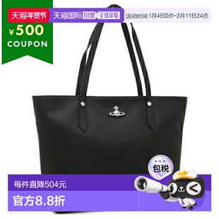日本直邮Vivienne Westwood 女士萨菲亚诺托特包黑色 VIVIENNE WE