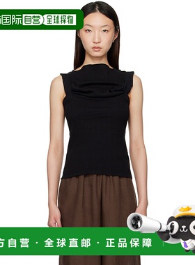 1h可退 香港直邮潮奢 Baserange 女士 黑色 Lud 上装 TTLTR背心