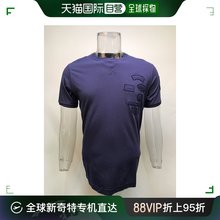 ZNH13BP 香港直邮EMPORIO ARMANI 深蓝色圆领短袖 T恤 男士