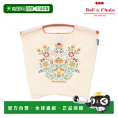 Chain 日本直邮Ball PIGEON中号环保手提袋刺绣A4尺寸301072