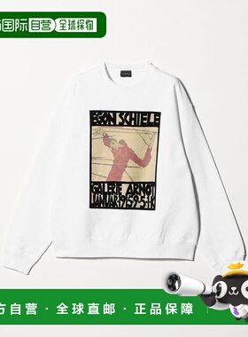1h可退 日本直邮green label relaxing EGON SCHIELE 圆领卫衣