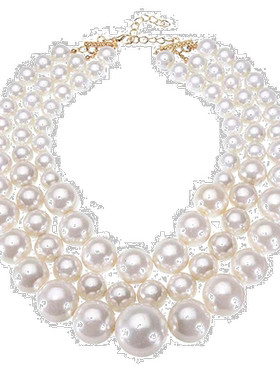 自营liv oliver18k 金多珍珠项链 - 金 美国奥莱直发