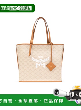 欧洲直邮MCM 女士手提包MWPESAC03I90SS24OATMEAL托特包单肩包