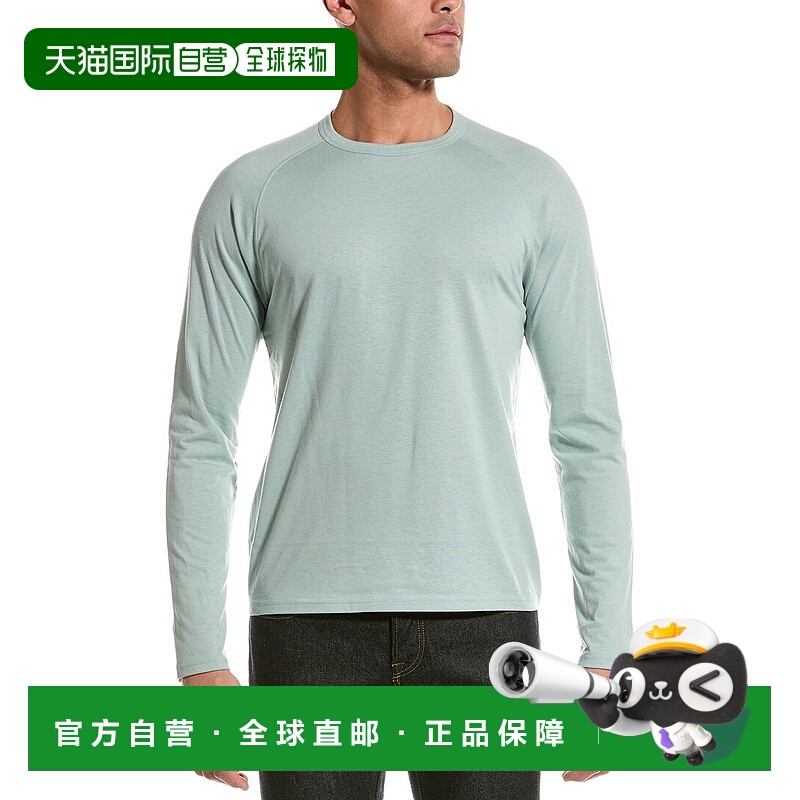自营Vince Raglan T-Shirt - green 美国奥莱直发
