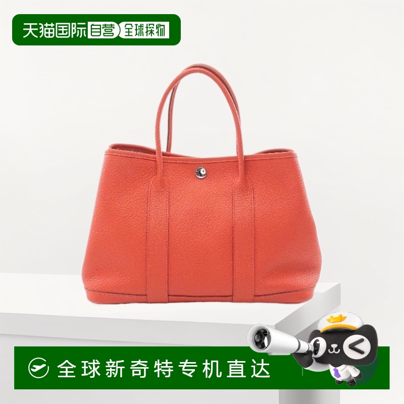 1h可退 日本直邮中古Hermes爱马仕女A级95新GardenpartyTPM花园包