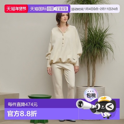 1h可退 日本直邮Diagram女士宽松针织裤 美腿显瘦设计 针织风格休