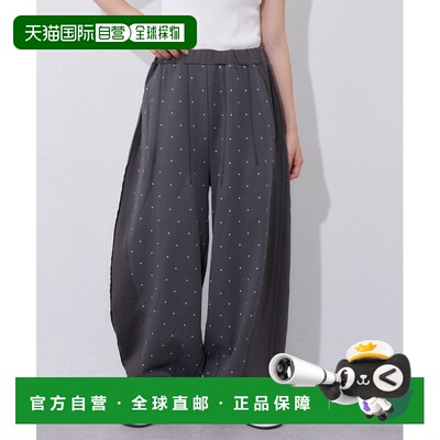 日本直邮etsinta 女装 复古波点桶型休闲裤 TYZ1062102A0010