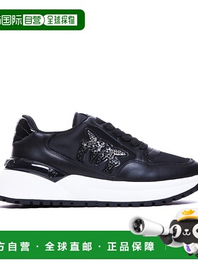 香港直邮PINKO 女士运动鞋 SS0055P073Z99 AW2025 黑色 GEM 07运
