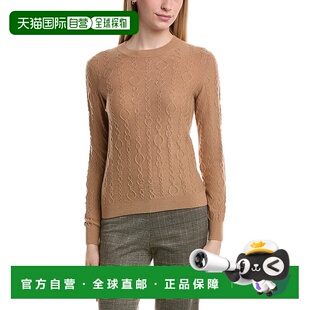 Crewneck Wool 自营Bruno Blend Cable Cashmere Sweater Magli