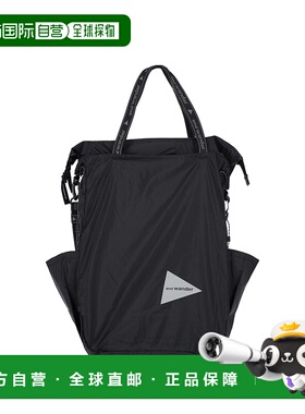 1h可退 香港直邮And Wander 男士 Wander Bags 黑色托特包 574597