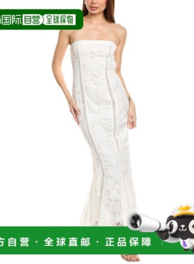 自营 rococo sand洛可可沙雨长裙 - 白色 美国奥莱直发连衣裙