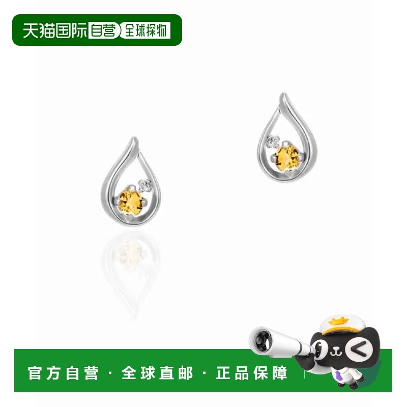 1h可退 日本直邮Canal 4℃ 女士11月诞生石K10白金耳环 配饰钻石,饰品/流行首饰/时尚饰品新,耳环,淘宝优惠券,粉丝福利购,淘宝优惠卷