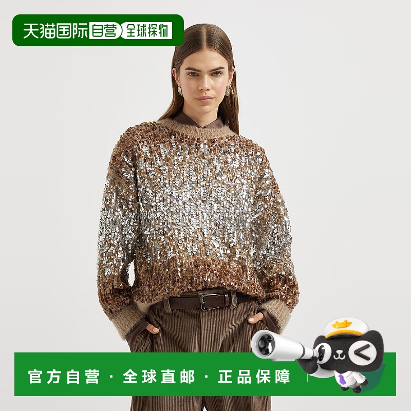 欧洲直邮BRUNELLO CUCINELLI 25秋冬 252M1U375900C8642 女士 针