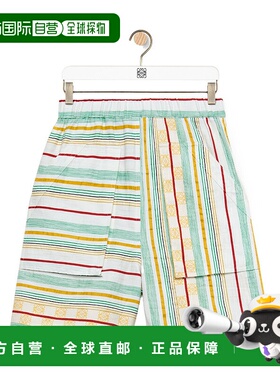 香港直邮Loewe 条纹短裤 S616Y04X45休闲裤