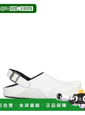 1h可退 香港直邮潮奢 Marni 玛尼 男士 Mules 木屐 white白色 舒