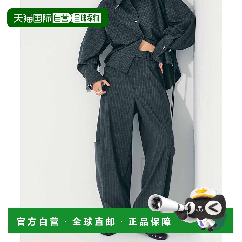 1h可退 日本直邮STUDIOUS 女士 软质宽松卡其裤