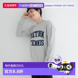 1h可退 日本直邮Setinn男装 Champion联名宽松圆领卫衣 特殊印花