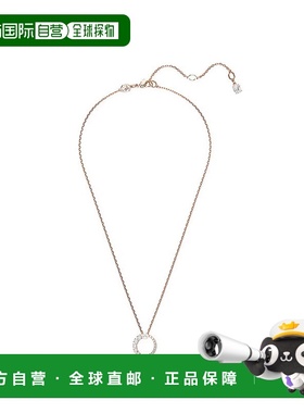 香港直邮SWAROVSKI施华洛世奇Matrix珍珠水晶镀玫瑰金项链5692265
