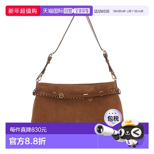 1h可退 香港直邮潮奢 Pinko 品高 女士 铆钉装饰大号单肩包 10590