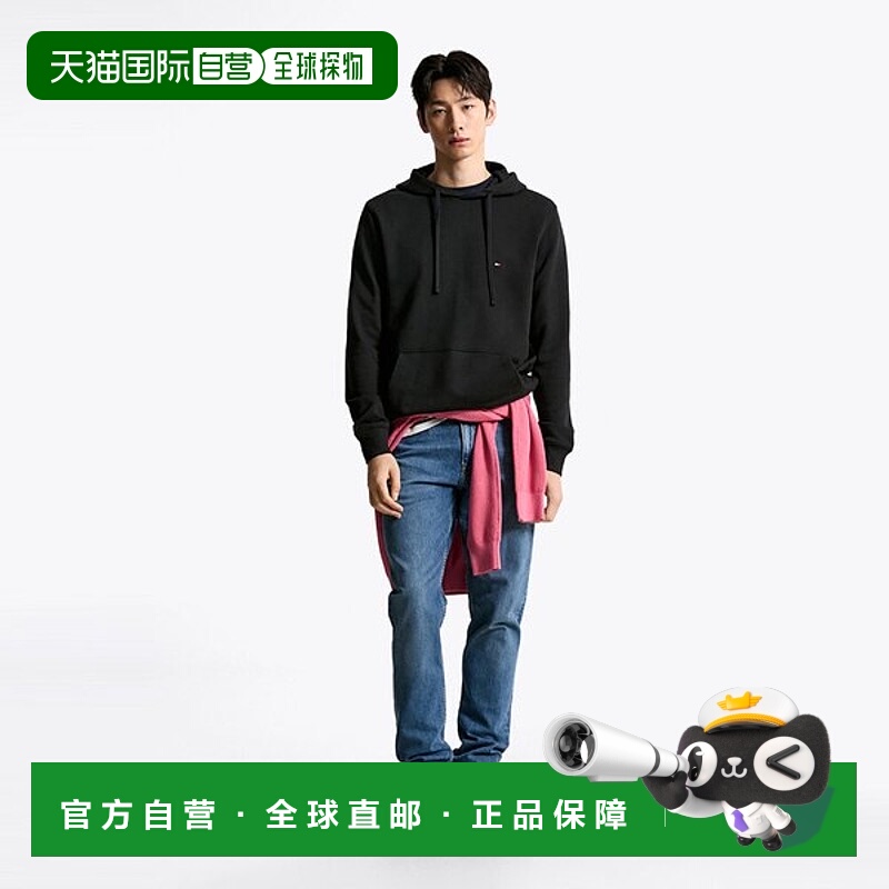 韩国直邮TOMMY HILFIGER 基本款毛圈连帽衫 T12F7TPO140MT1BDS