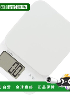 【日本直邮】Doretec 电子秤“Boulangerie”2kg KS-729WT 白色