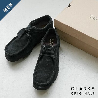日本Clarks Wallabee.GTX 男士莫卡辛鞋防水短靴鞋