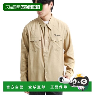 韩国直邮VISVIM 四角 L/S (0124205011011 米色) 长袖衬衫