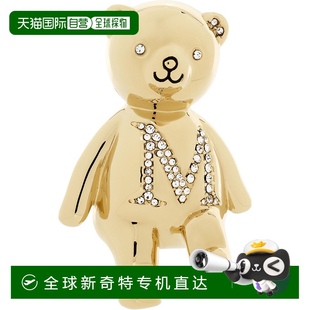 女士 香港直邮MaxMara 胸针 1h可退 Bear 金色 麦斯玛拉 Shiny