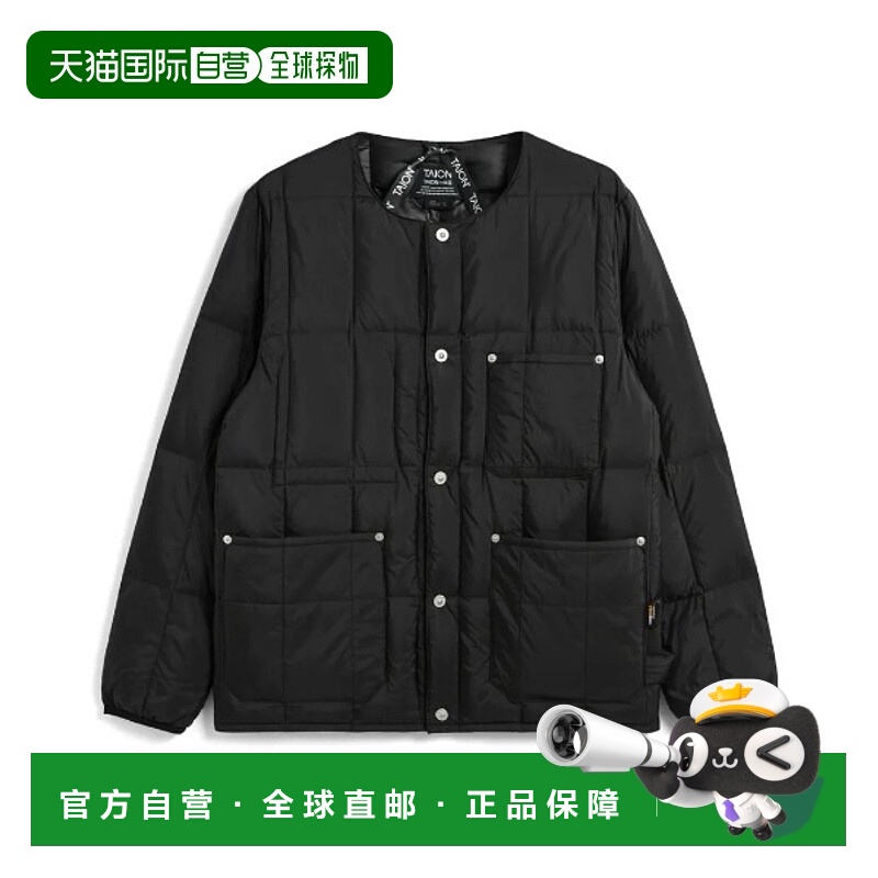1h可退 日本直邮TAION 男女同款 CORDURA®耐磨羽绒外套 短款立领