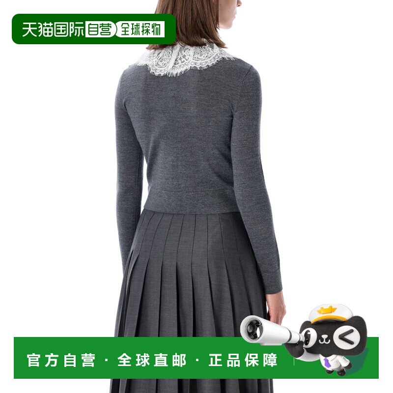 1h可退 香港直邮Self-Portrait 女士 蕾丝针织开衫 PF26134CGRGRE