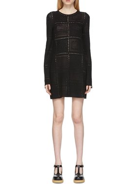CHLOÉ 女士连衣裙 C22SMR09550001 AW2022 黑色